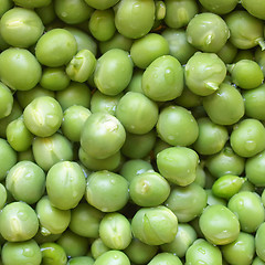 Image showing Green peas