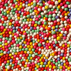 Image showing Coloured sugar