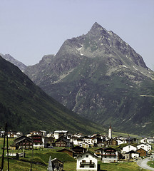 Image showing Swiss village