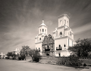 Image showing Mission San Xavier, Tucson