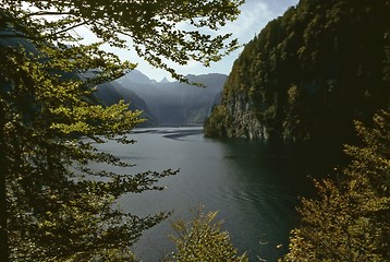 Image showing Lake Konigsee