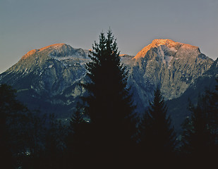 Image showing German Alps