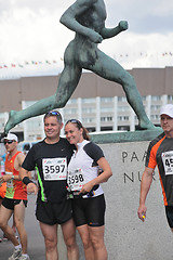 Image showing Helsinki City Marathon, 18.08.2012. Traditional marathon held in