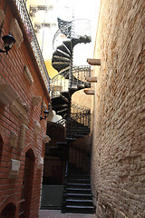 Image showing spiral staircase 