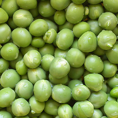 Image showing Green peas