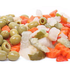 Image showing Mixed vegetables