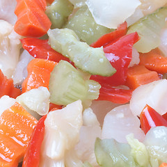 Image showing Mixed vegetables