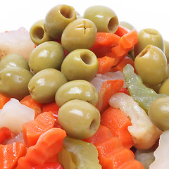 Image showing Mixed vegetables