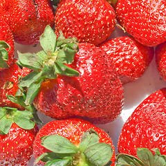 Image showing Strawberries