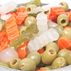 Image showing Mixed vegetables