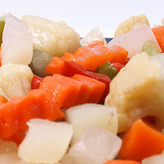 Image showing Mixed vegetables