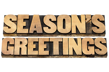 Image showing season greetings