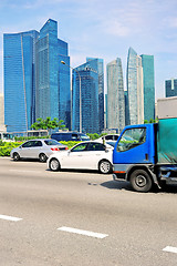 Image showing Singapore traffic