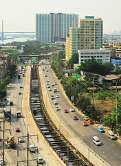 Image showing Bangkok road