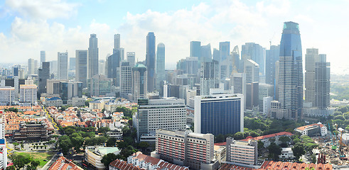 Image showing Singapore skyline