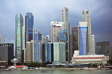 Image showing Stormy Singapore