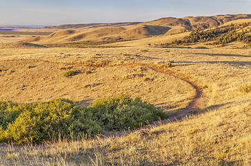 Image showing rolling prairie in Colorado