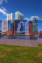 Image showing Boston skyline