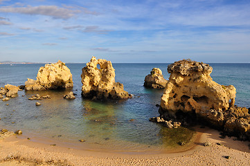 Image showing Beach in Algarve, Portugal