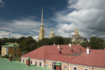 Image showing Peter and Paul Cathedral in Sankt Petersburg