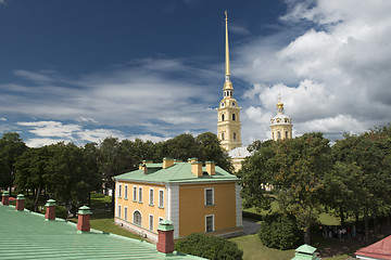 Image showing Peter and Paul Cathedral in Sankt Petersburg