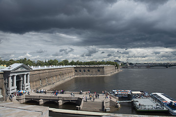 Image showing Peter and Paul Bastion in Sankt Petersburg