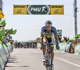 Image showing The Cyclist Juan Antonio Flecha Giannoni