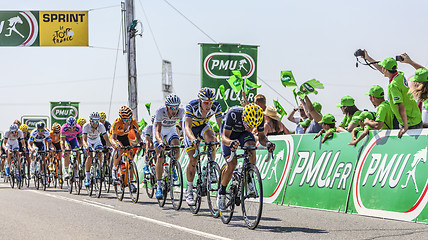 Image showing The Peloton Delayed