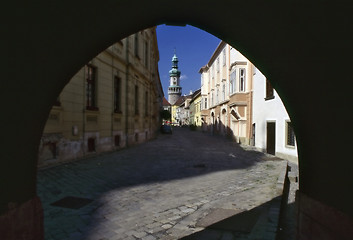 Image showing Street in Sopron