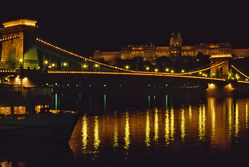 Image showing Budapest at night