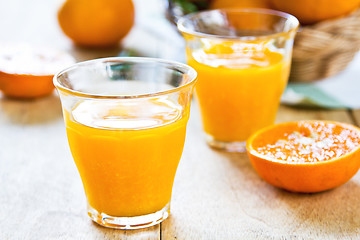 Image showing Fresh Orange juice