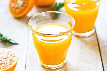 Image showing Fresh Orange juice