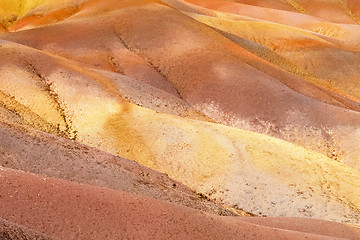 Image showing Chamarel Seven Coloured Earths