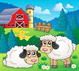 Image showing Sheep theme image 1