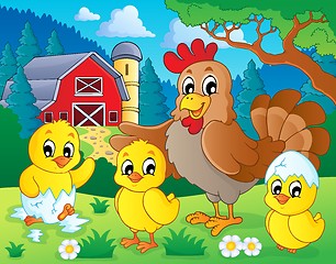 Image showing Farm animals theme image 7