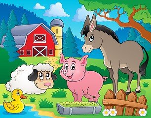 Image showing Farm animals theme image 6