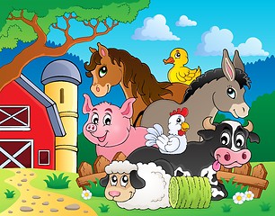 Image showing Farm animals topic image 3