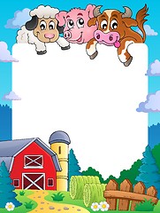 Image showing Farm theme frame 4