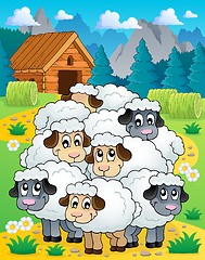 Image showing Sheep theme image 4