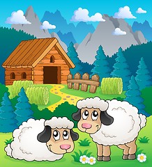 Image showing Sheep theme image 2