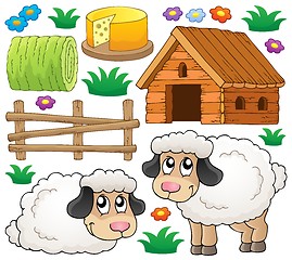 Image showing Sheep theme collection 1