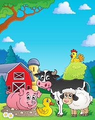 Image showing Farm animals theme image 4