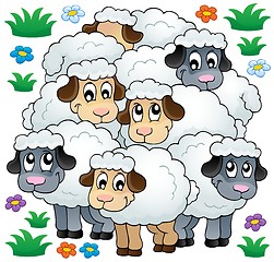 Image showing Sheep theme image 3