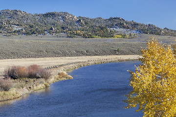 Image showing North Platte River in Colorado