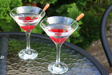 Image showing Dry Martinis