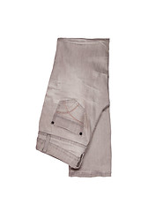 Image showing grey jeans