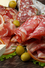 Image showing Delicatessen Cold Cuts