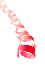 Image showing pink ribbon serpentine