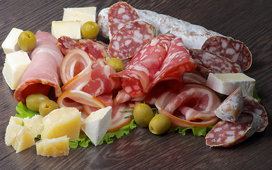 Image showing Delicatessen Cold Cuts