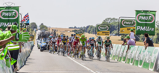 Image showing The Peloton Delayed